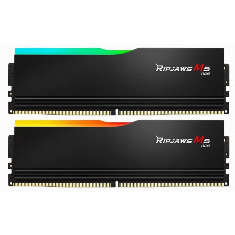 G.SKILL 32GB kit DDR5 6400 CL36 Ripjaws M5 RGB black F5-6400J3648F16GX2-RM5RK
