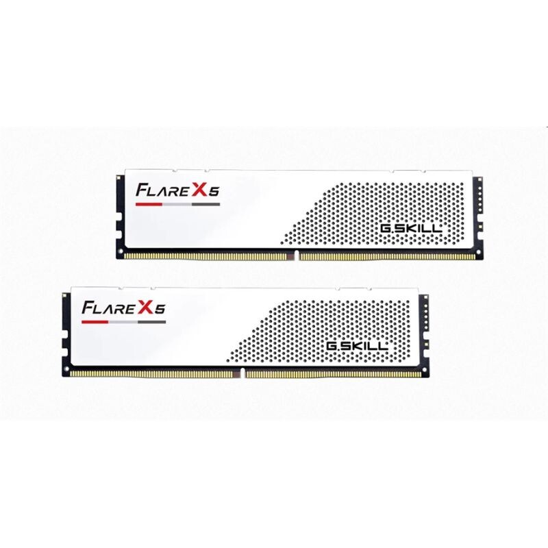 G.SKILL 48GB kit DDR5 6000 CL30 Flare X5 AMD EXPO white F5-6000J3036F24GX2-FX5W