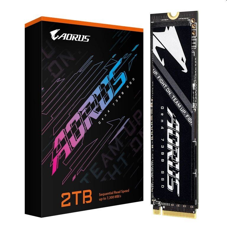 Gigabyte AORUS 7300 SSD 2TB M.2 NVMe Gen4 73006850 MBps AG4732TB N