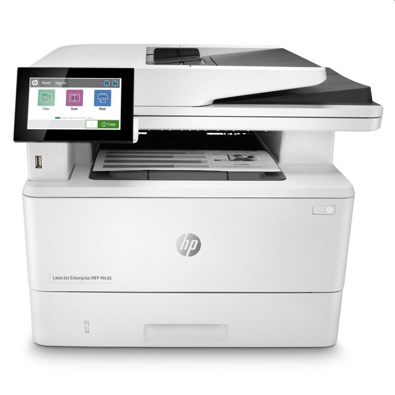 HP LaserJet Enterprise MFP M430f (38strmin, A4, USB, Ethernet, PRINT, SCAN, COPY, FAX, duplex) 3PZ55A#B19