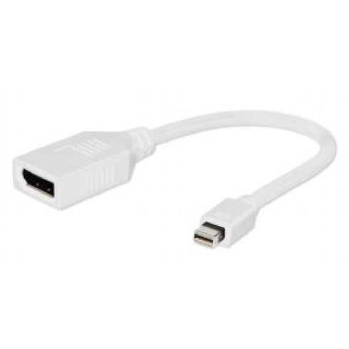 Kábel CABLEXPERT red. Displayport na miniDisplayport, FM, biela A-MDPM-DPF-001-W
