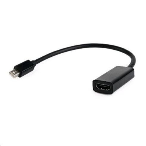Kábel CABLEXPERT red. miniDisplayport na HDMI, MF, čierna A-MDPM-HDMIF-02