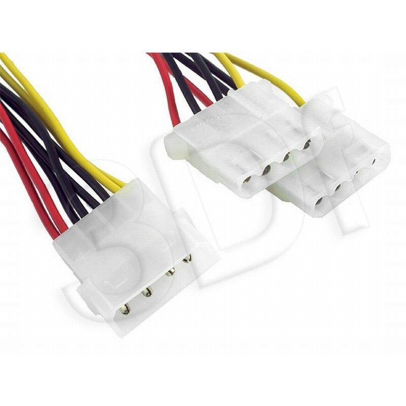 Kábel CABLEXPERT rozdvojka nap 1x 5,25 na 2 x 5,25 CC-PSU-1