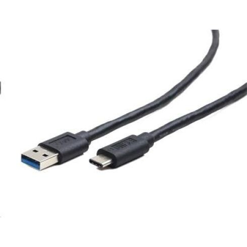 Kábel CABLEXPERT USB 3.0 AM na Type-C kábel (AMCM), 1,8m, čierny CCP-USB3-AMCM-6