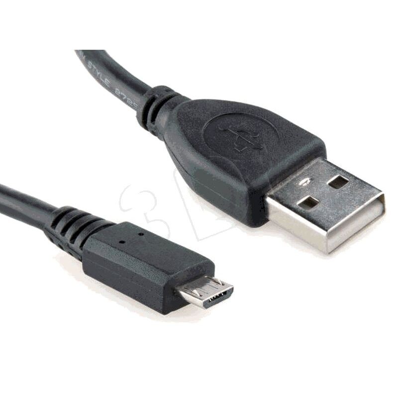 Kábel CABLEXPERT USB A MaleMicro B Male 2.0, 1m, Black High Quality CCP-MUSB2-AMBM-1M