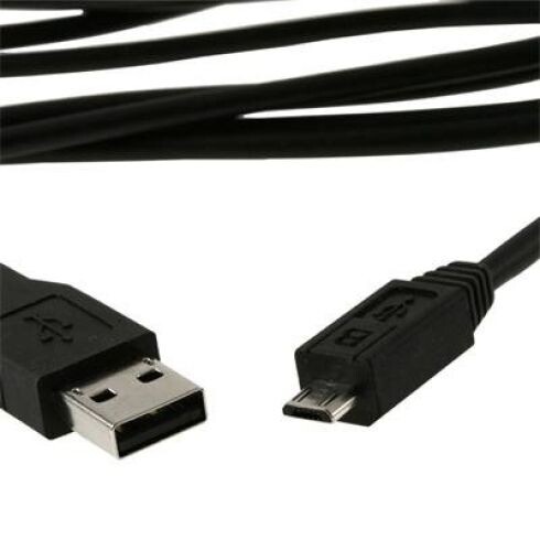 Kábel CABLEXPERT USB A MaleMicro B Male 2.0, 50cm, Black High Quality CCP-MUSB2-AMBM-0.5M