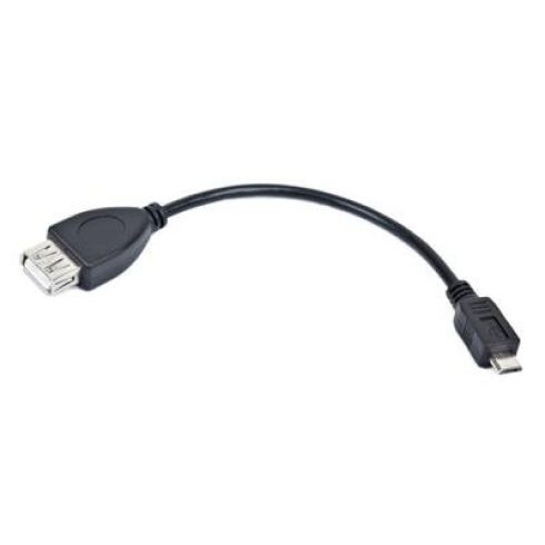 Kábel CABLEXPERT USB AFmicro BM, OTG, 15cm, pre tablety a smartphone A-OTG-AFBM-03