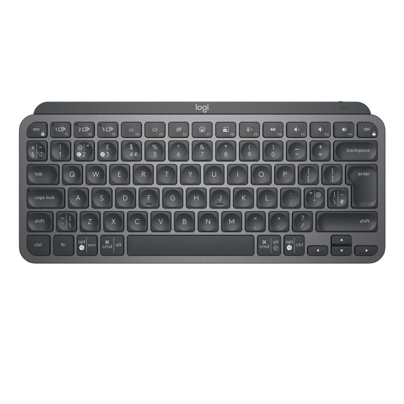 Logitech MX Keys Mini - bezdrôtová podsvietená klávesnica, US - grafitová 920-010498-US