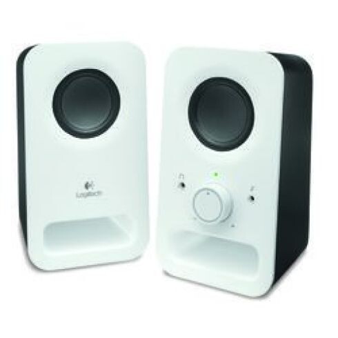Logitech Z150 stereo reproduktory, 3,5 mm - biele 980-000815