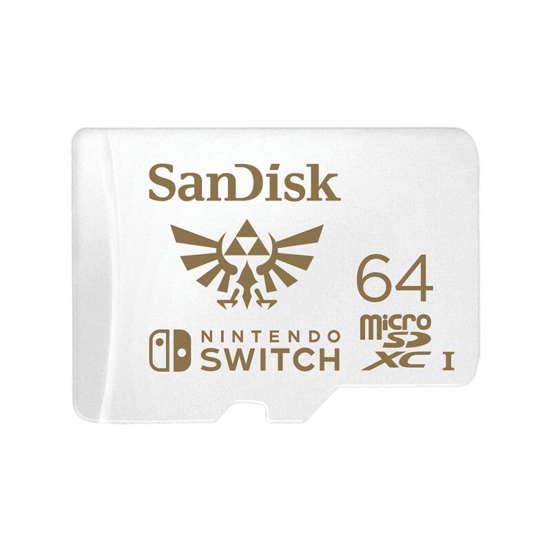 SanDisk Nintendo Switch 64GB microSD Card SDSQXAT-064G-GNCZN