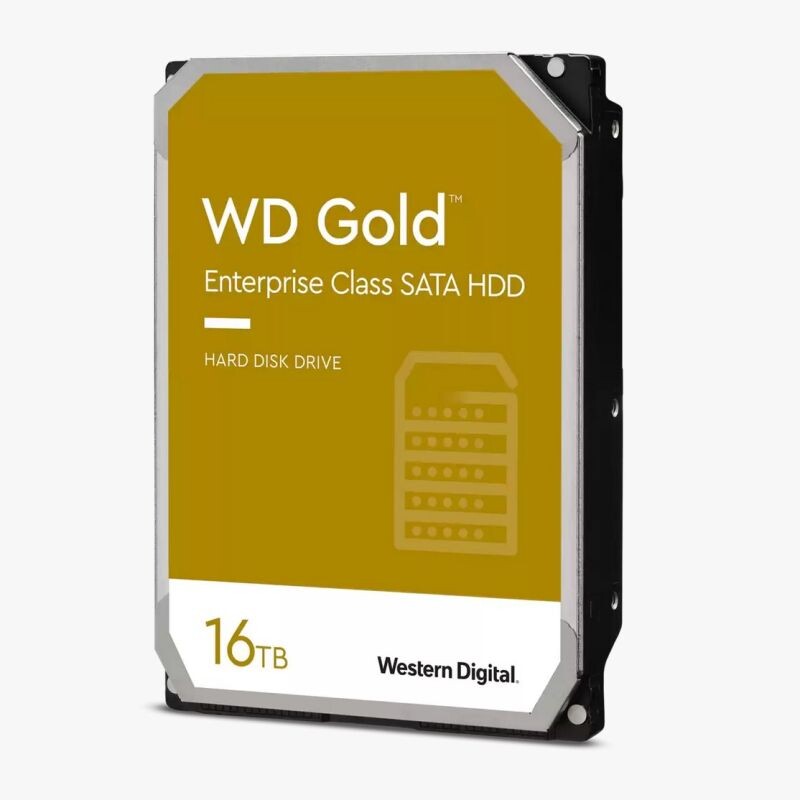WD Gold Enterprise HDD 16TB SATA WD161KRYZ