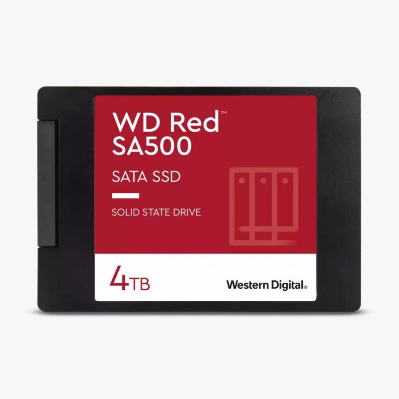 WD Red SA500 NAS SSD 4TB 2,5