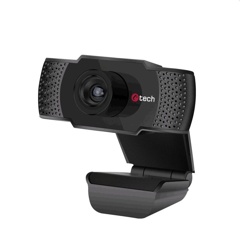 Webkamera C-TECH CAM-07HD, 720P, mikrofón, čierna CAM-07HD