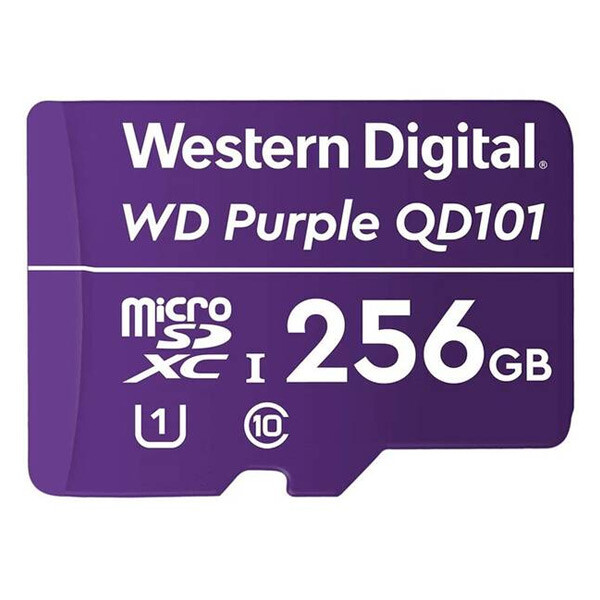 WD Purple SC QD101 256GB Ultra Endurance microSDXC Card WDD256G1P0C
