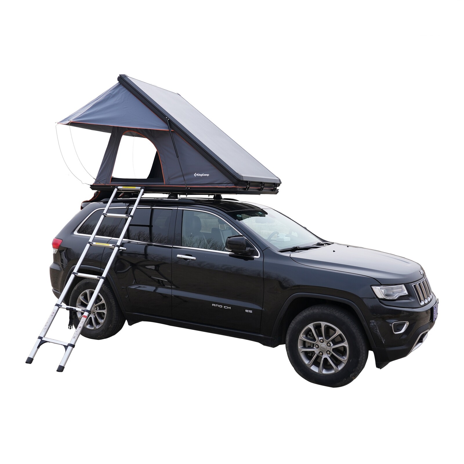 Autostan KING CAMP Boundless X3 - čierno-sivý