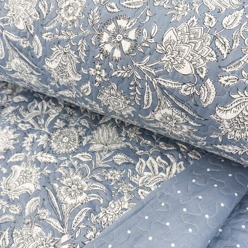 Prešívaná látka QUILTING Julianne bleu