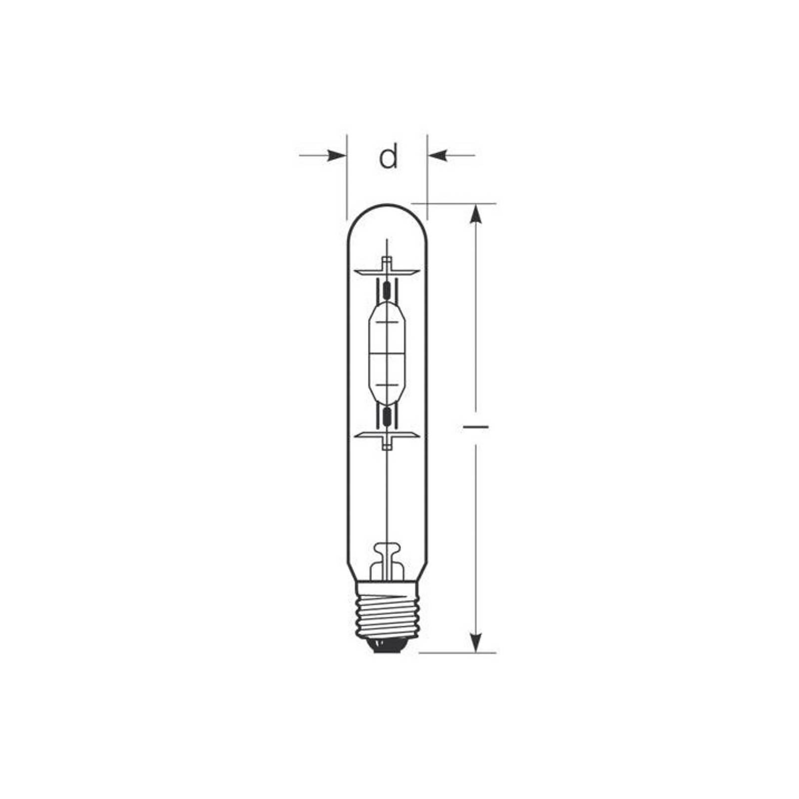 RADIUM Halogénová výbojka E40 270W HRI-T B číra