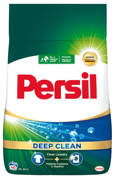 PERSIL REGULAR DEEP CLEAN - Prací prášok pre hĺbkovú čistotu bielizne 2,52 kg