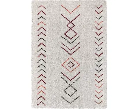 Koberec Boho Indian 120x170 cm, biely%