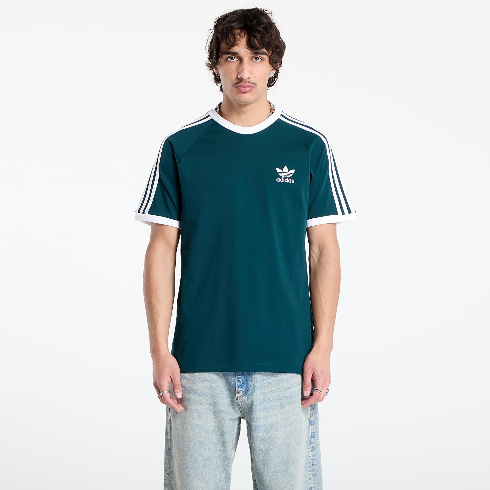 Tričko adidas Adicolor Classics 3-Stripes T-Shirt Aurora Ivy M