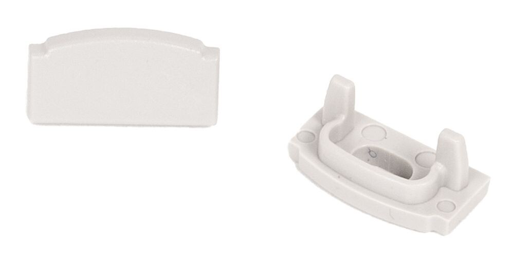 LED Solution Koncovka profilu Mikro pre nacvakávacie difúzor Vyberte variantu: Koncovka s otvorom 096372