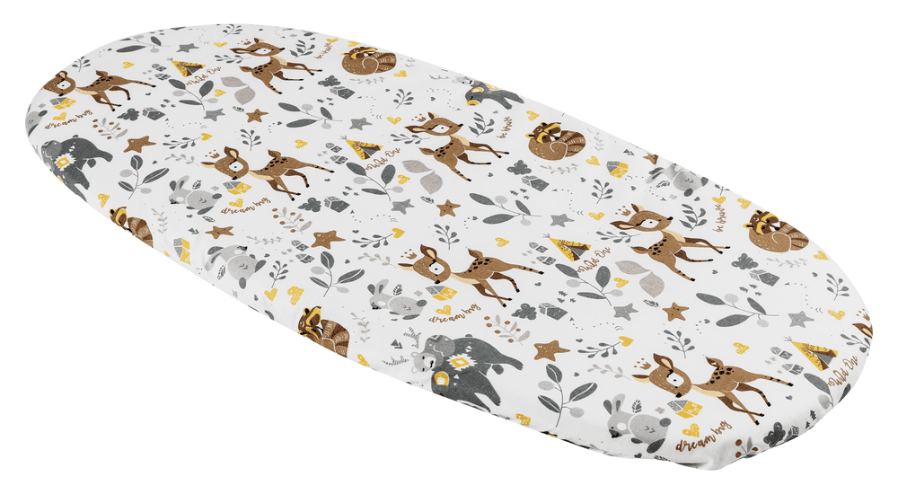 Medi Partners Fitted sheet for a stroller – cotton – Jelonki