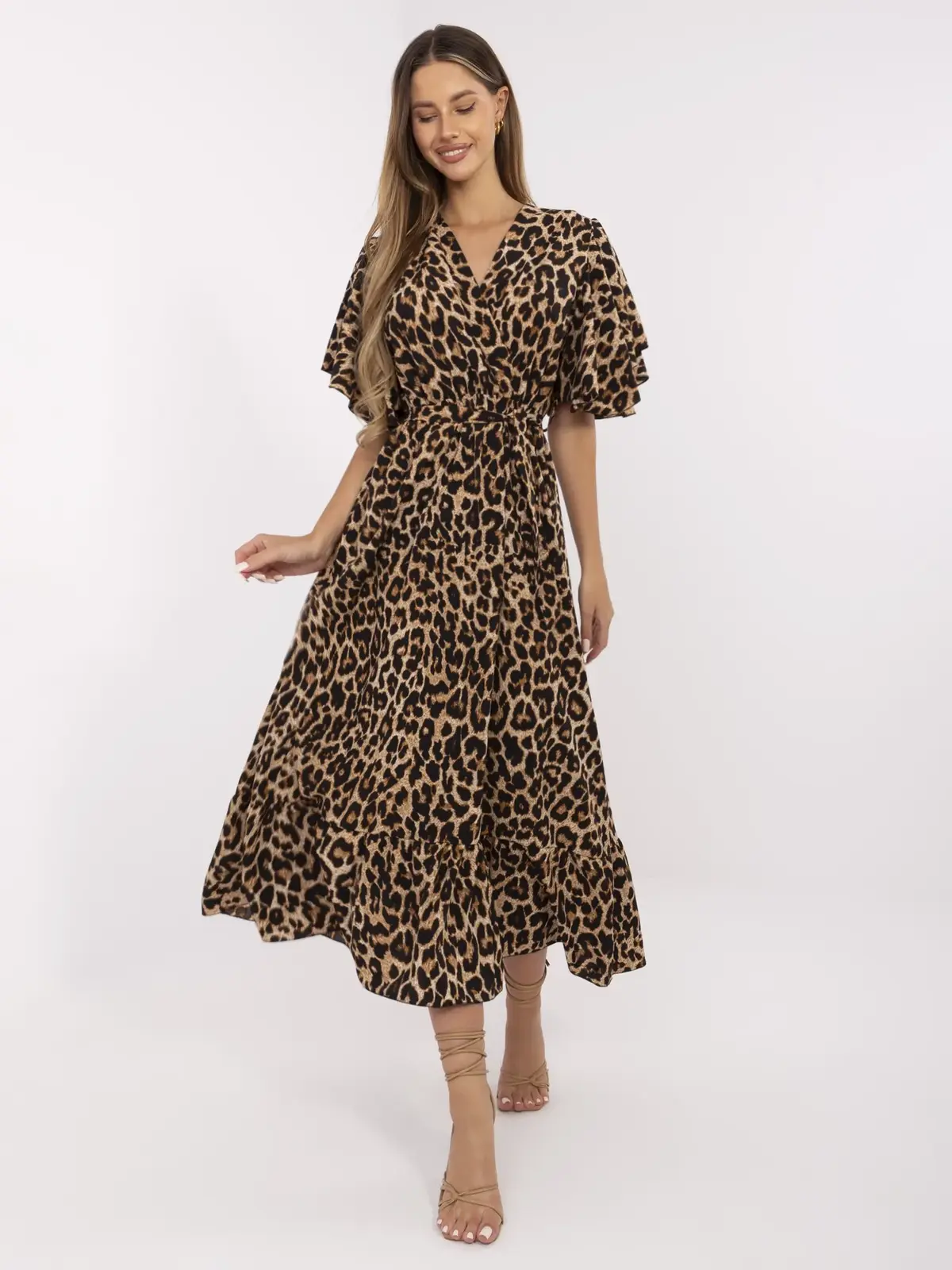 Dress-DHJ-SK-17696.88-camel