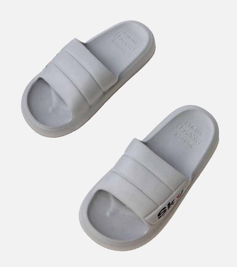 marka niezdefiniowana Black men's rubber flip-flops Torwald