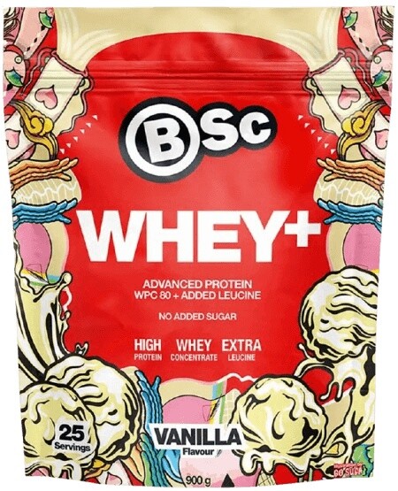 Bsc nutrition whey+ 900 g