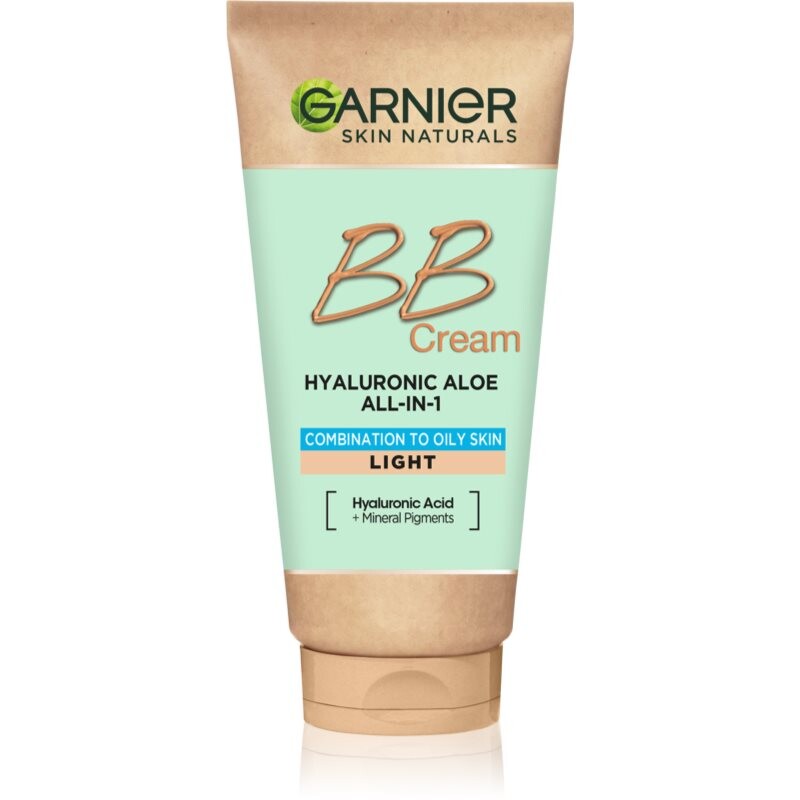 Garnier Skin Active BB Cream BB krém pre mastnú a zmiešanú pleť odtieň Light 50 ml