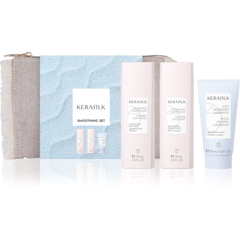 KERASILK Essentials Smoothing Set cestovná sada pre uhladenie vlasov