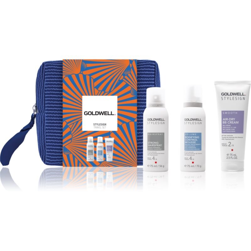 Goldwell StyleSign Travel Set cestovná sada pre hladký styling a objem