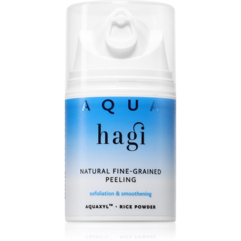Hagi Aqua Zone vyhladzujúci peeling pre suchú a zmiešanú pleť 50 ml