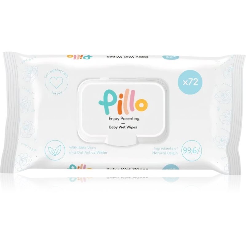 Pillo Baby Wet Wipes vlhčené obrúsky pre deti 72 ks