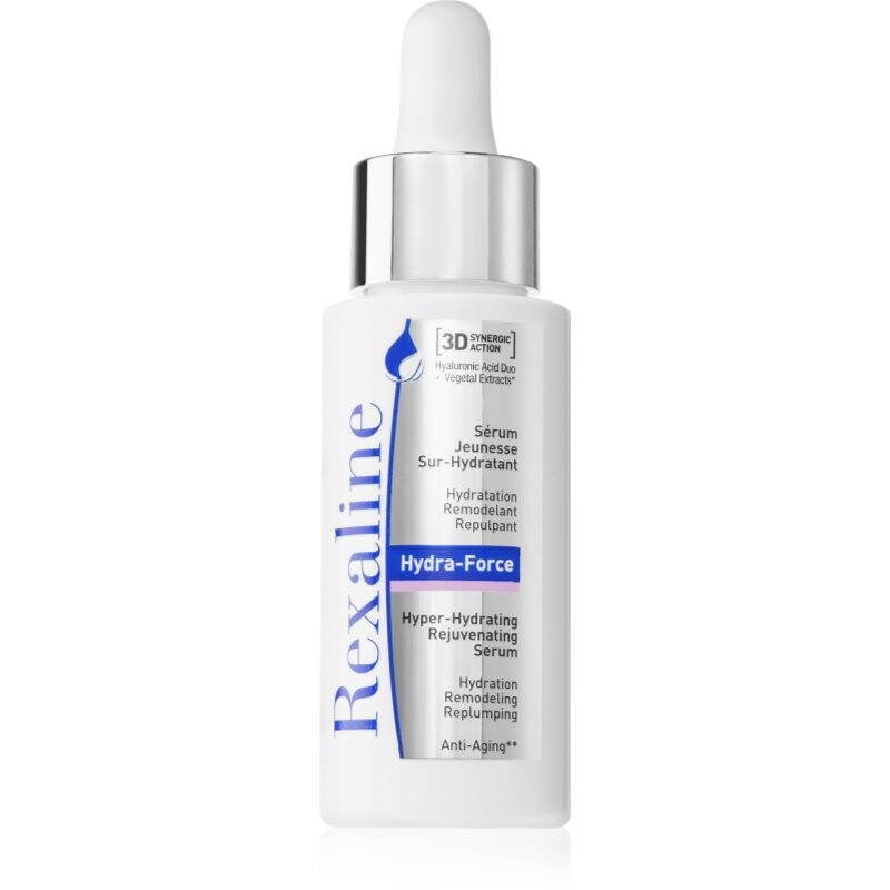 Rexaline 3D Hydra-Force intenzívne omladzujúce sérum pre hydratáciu a vypnutie pokožky 30 ml