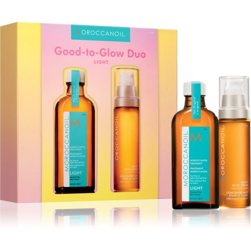 Moroccanoil Good-to-Glow Duo sada na vlasy a telo 2 ml