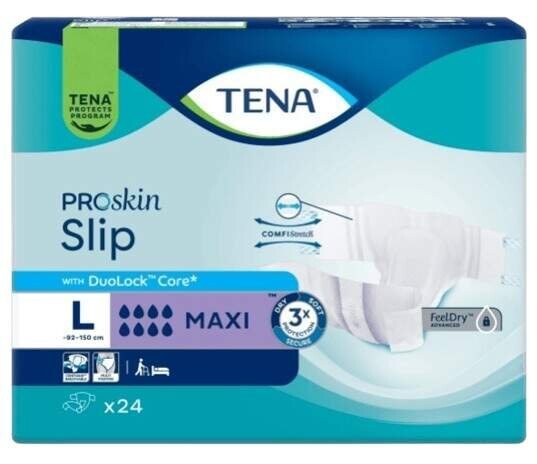 TENA Slip Maxi L inkontinenčné nohavičky 24 ks