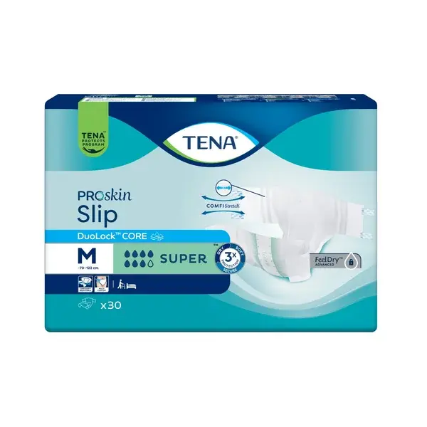 TENA Slip Super M inkontinenčné nohavičky 30 ks