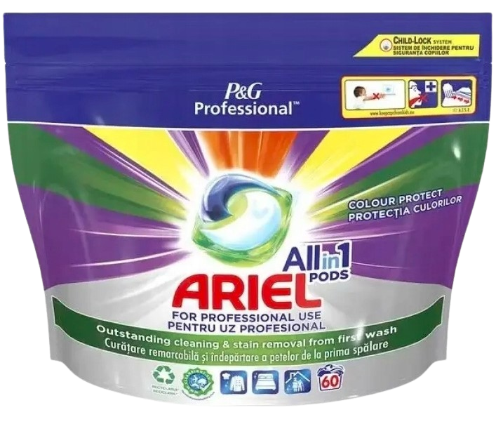 ARIEL Allin1 pods Professional Colour 60 kapsúl
