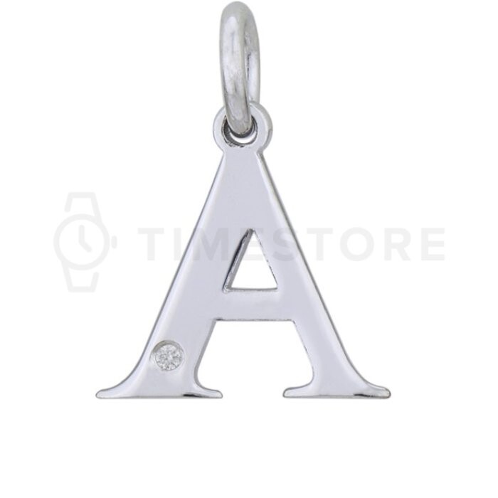 Strieborný prívesok s diamantom TS-PE-0022