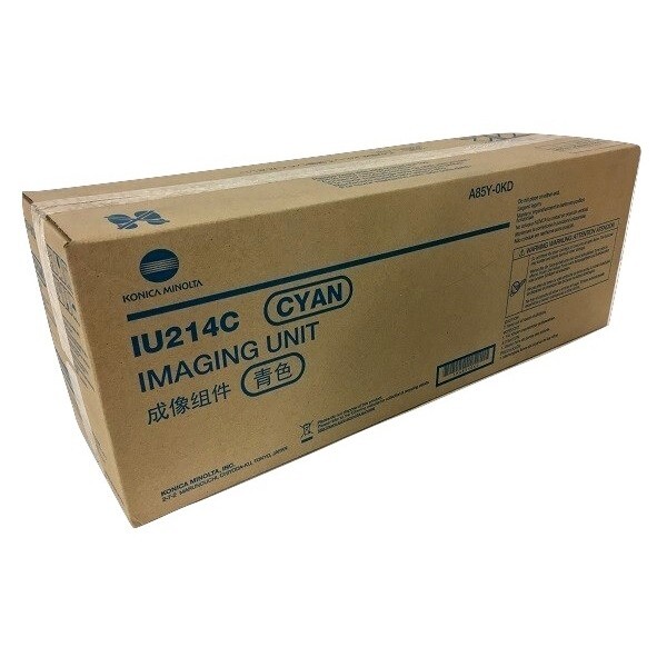 Konica Minolta originál válec A85Y0KD, cyan, 70000str., azurová