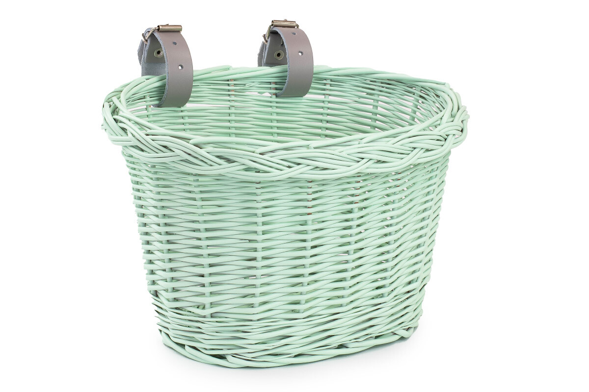 Prútený košík mint Bambini III
