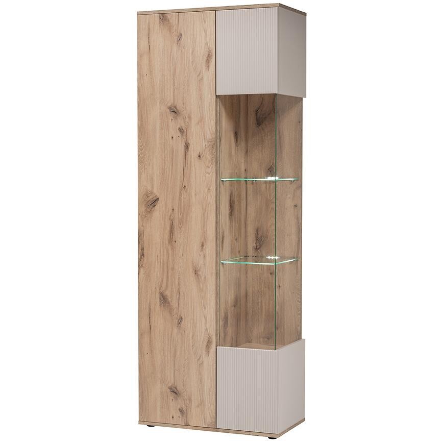 Vitrína Catalina DVC CT WSW dub viking/kašmír