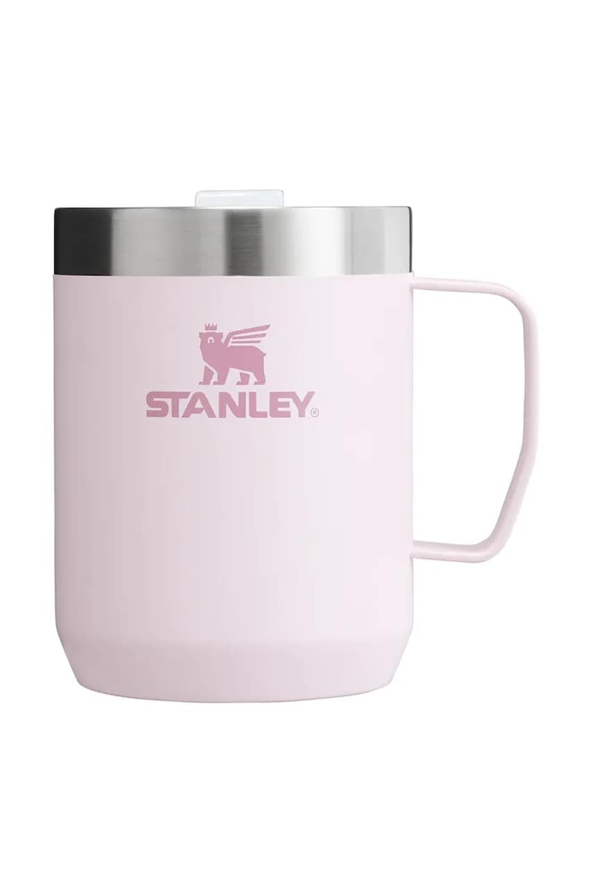 Termo hrnček Stanley The Everyday Camp Mug 0,23 L ružová farba