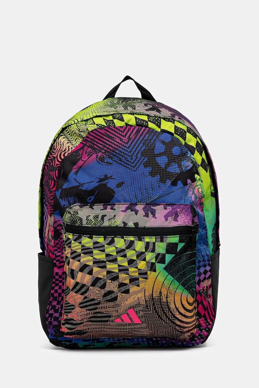 Ruksak adidas Performance PRIDE čierna farba, veľký, vzorovaný, JN2688