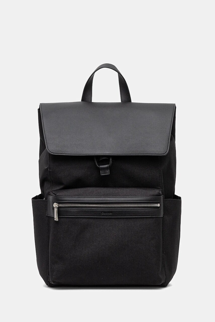 Ruksak Calvin Klein pánsky, čierna farba, veľký, jednofarebný, LV04D3030G