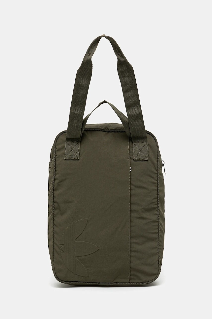 Ruksak adidas Originals pánsky, zelená farba, veľký, jednofarebný, JX3112