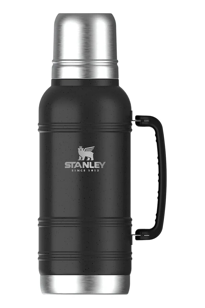 Termo fľaša Stanley The Artisan Thermal Bottle 1,4 l čierna farba