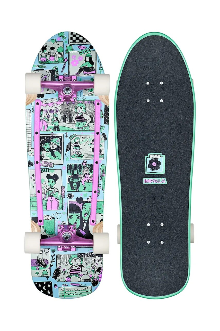 Skateboard Impala Hera Cruiserboard x Mel Stringer viac farieb