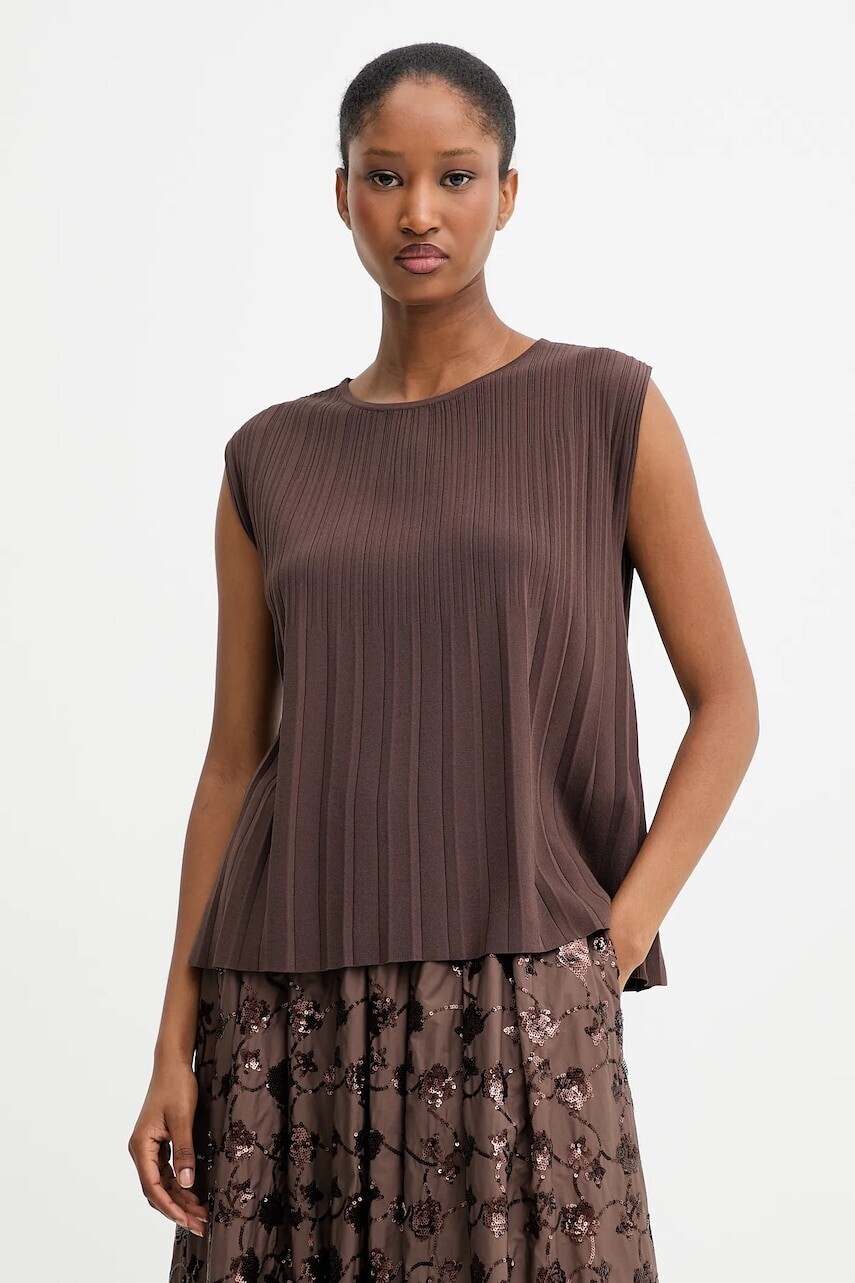 Top Weekend Max Mara ANTIOPE hnedá farba, 2525366091600